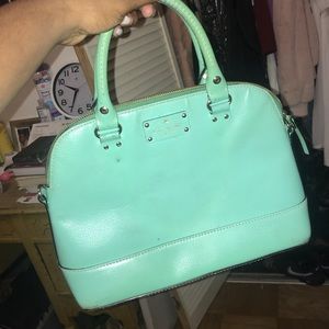 A nice neon kate spade purse